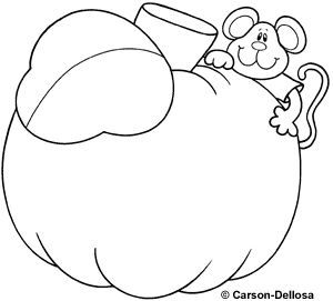 DIBUJOS DE CALABAZAS PARA COLOREAR Y PINTAR